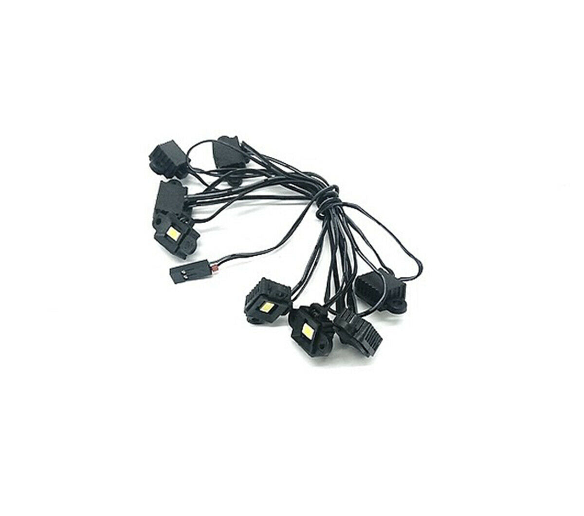 Wheel Lights LED Light Kit for Traxxas TRX4 2021 Ford Bronco Wheel Eyebrow Light