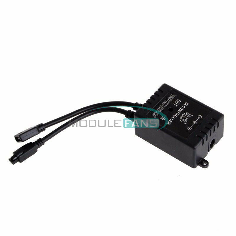 20 Keys DC 12V Sound Sensor Music IR Remote LED Controller for RGB Strip Light