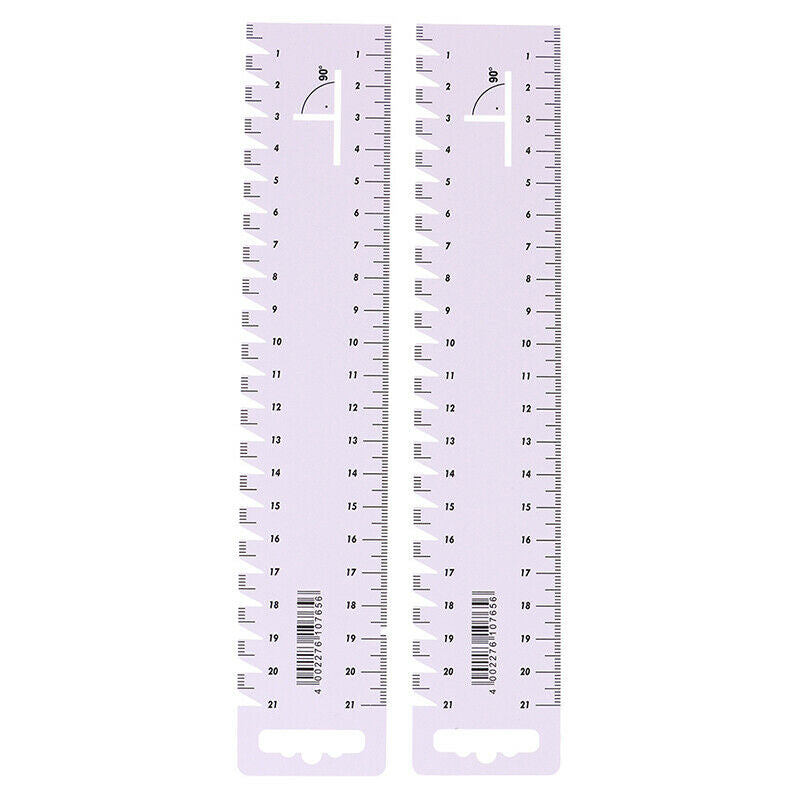 1PC DIY Sewing Patchwork Ruler Ultrathin Soft 21cm Quilting Sewing TY1