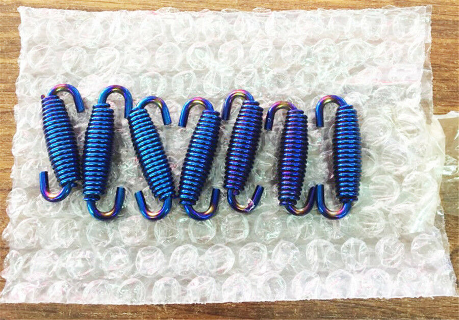 18pcs Durable Stainless Steel Spring Hook for Motorcycle Exhaust Pipe Muffler