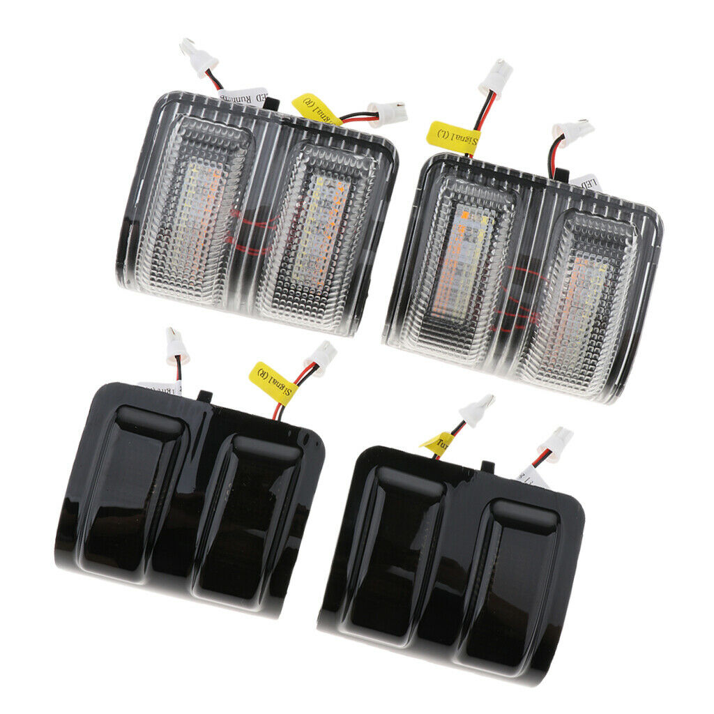 Car LED Signal Towing Side Mirror Turn Signal Light for Ford 250 F350 F450