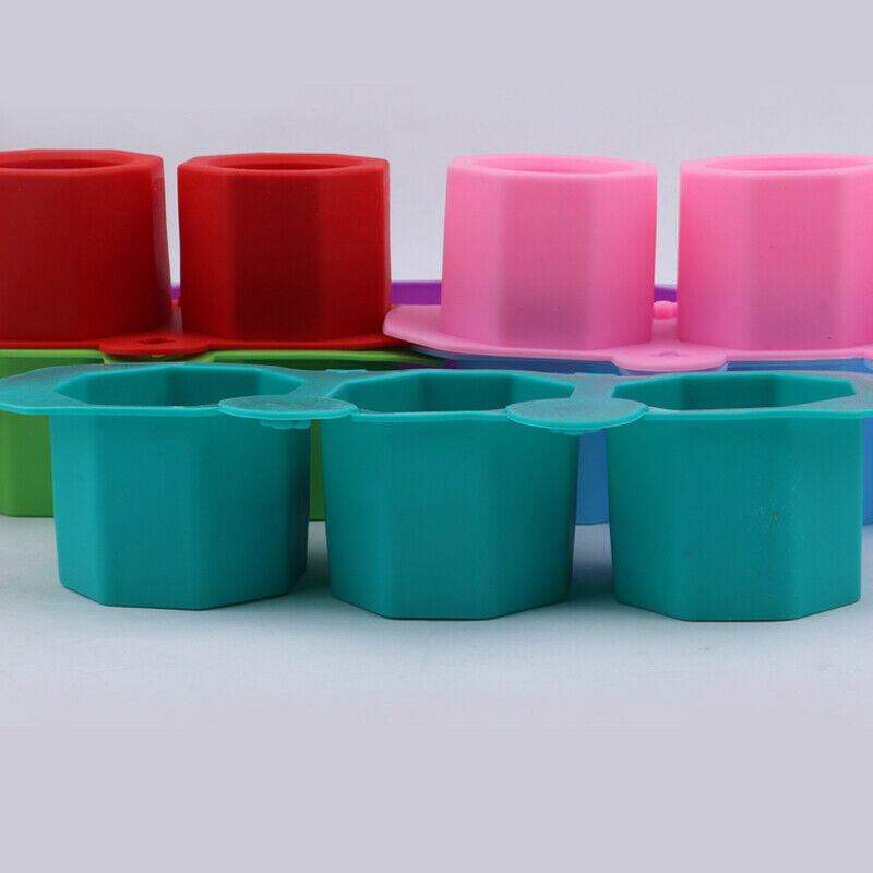 Geometric Polygonal Concrete Silicone Flowerpot Mold DIY Clay Craft Bottl.l8