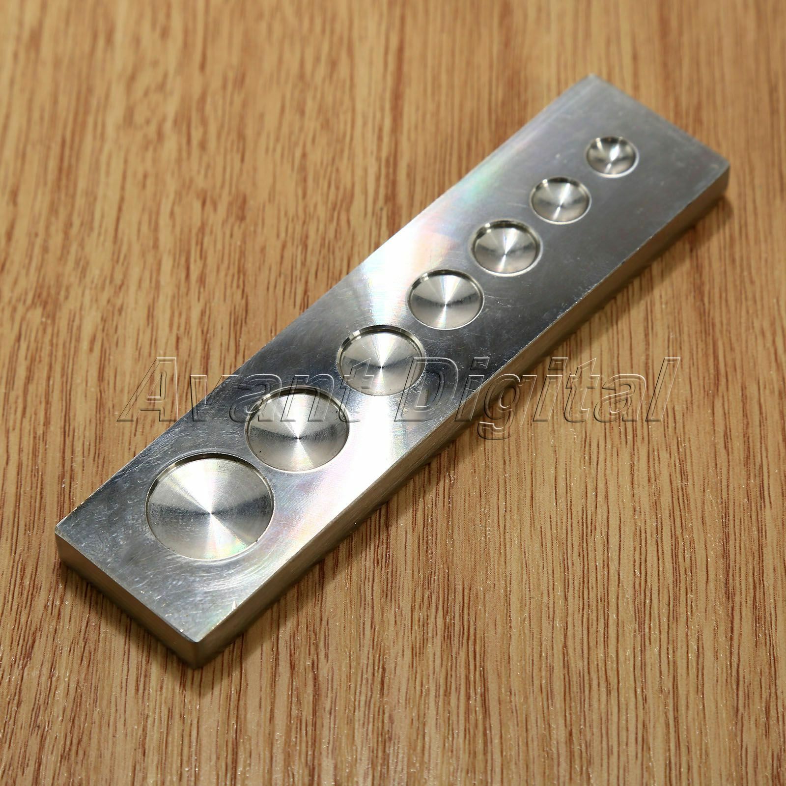 DIY Leather Craft Tool Steel Die Punch Snap Rivet Setter Base Leather craft Tool
