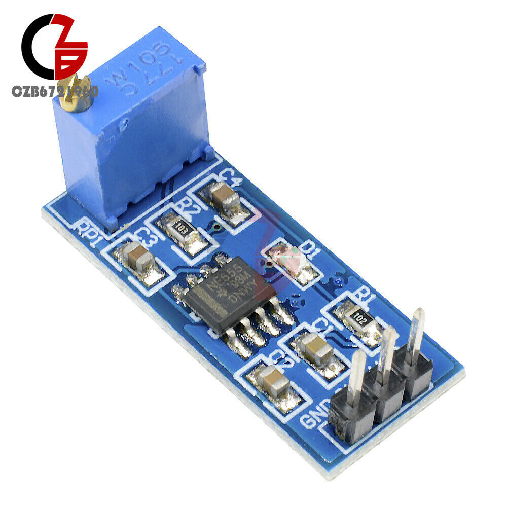 2PCS NE555 Pulse Signal Generator Module Frequency Adjustable Arduino Smart Car