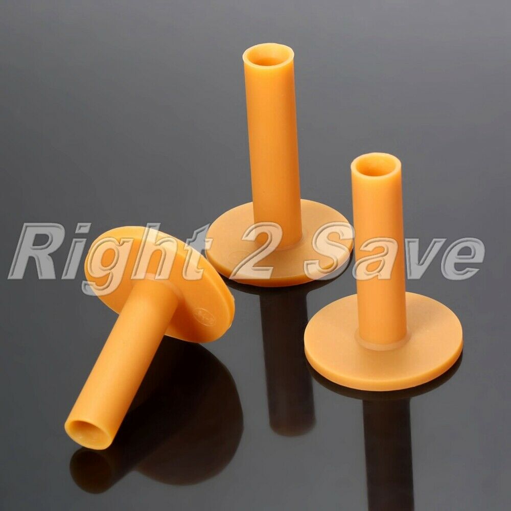 60/70/80mm 3Pcs Golf Rubber Tees Holder Tee Training Driving Ranges Practice Mat