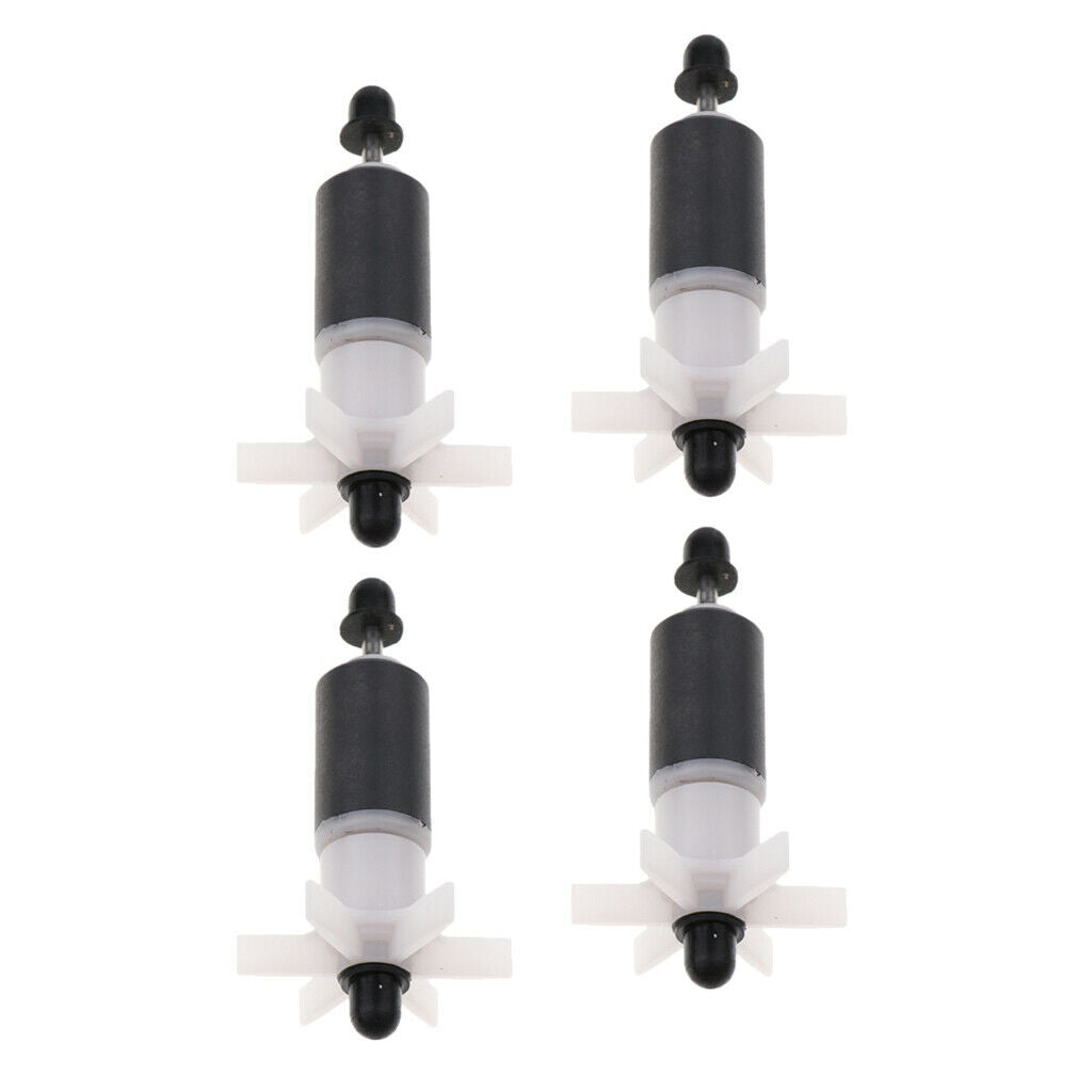 4Pieces Spare Rotor Filter Replacement Rotor Aquarium Parts External Filter