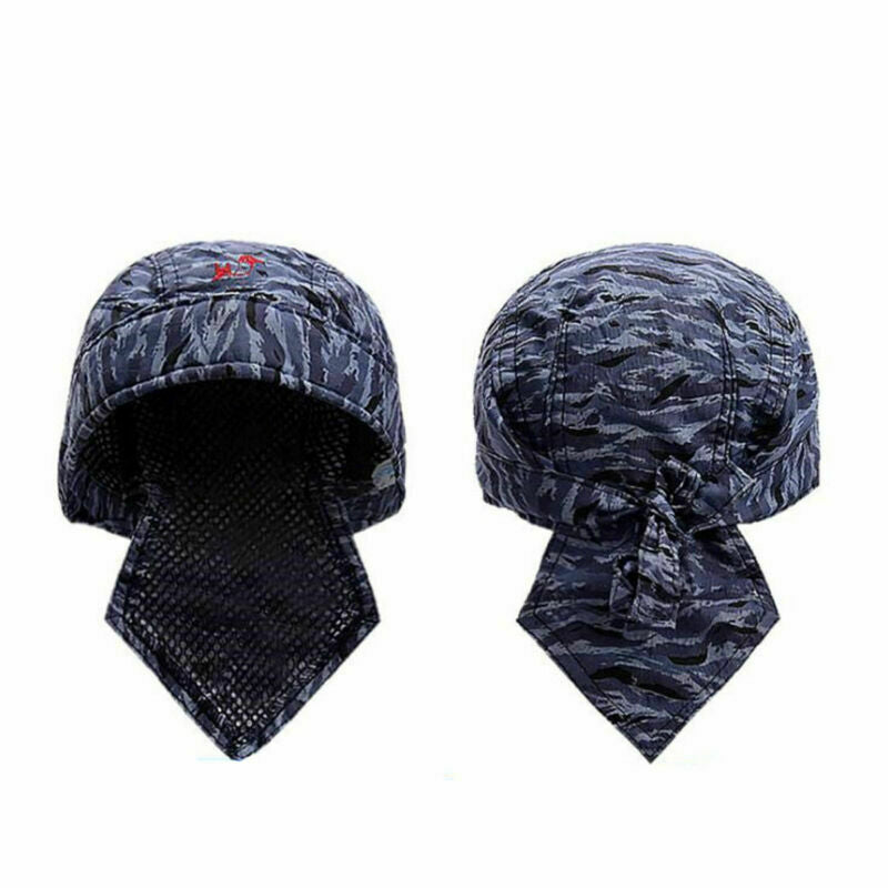 1X Welding Welder Protective Hat Cap Scarf Welder Flame Retardant Cotton Helmet