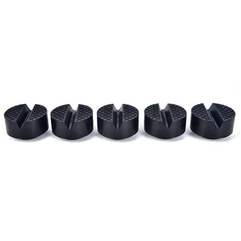 Black Rubber Slotted Floor Jack Pad Frame Rail Adapter For Pinch Weld Pad Hu SJ