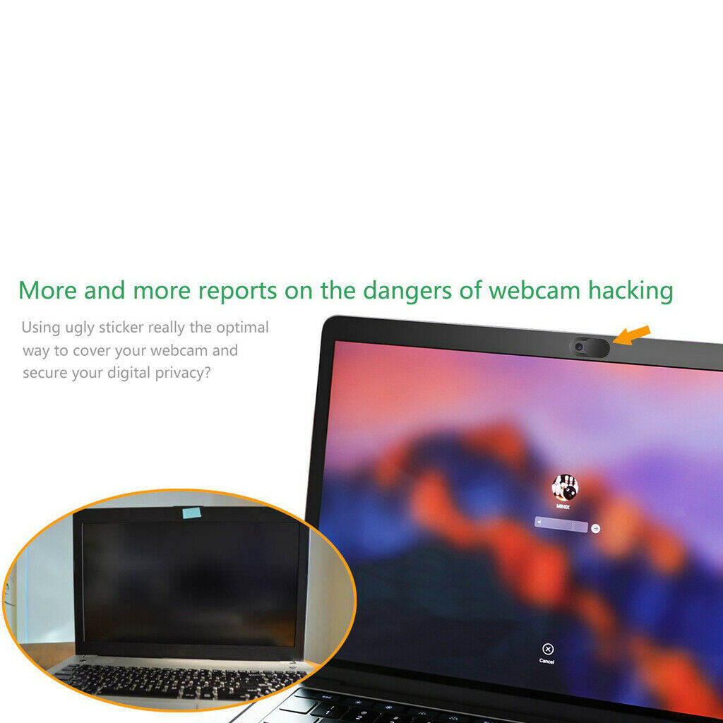 6 Pack Webcam Cover Slider,Ultra-thin Aluminum Web Camera Cover for Macbook