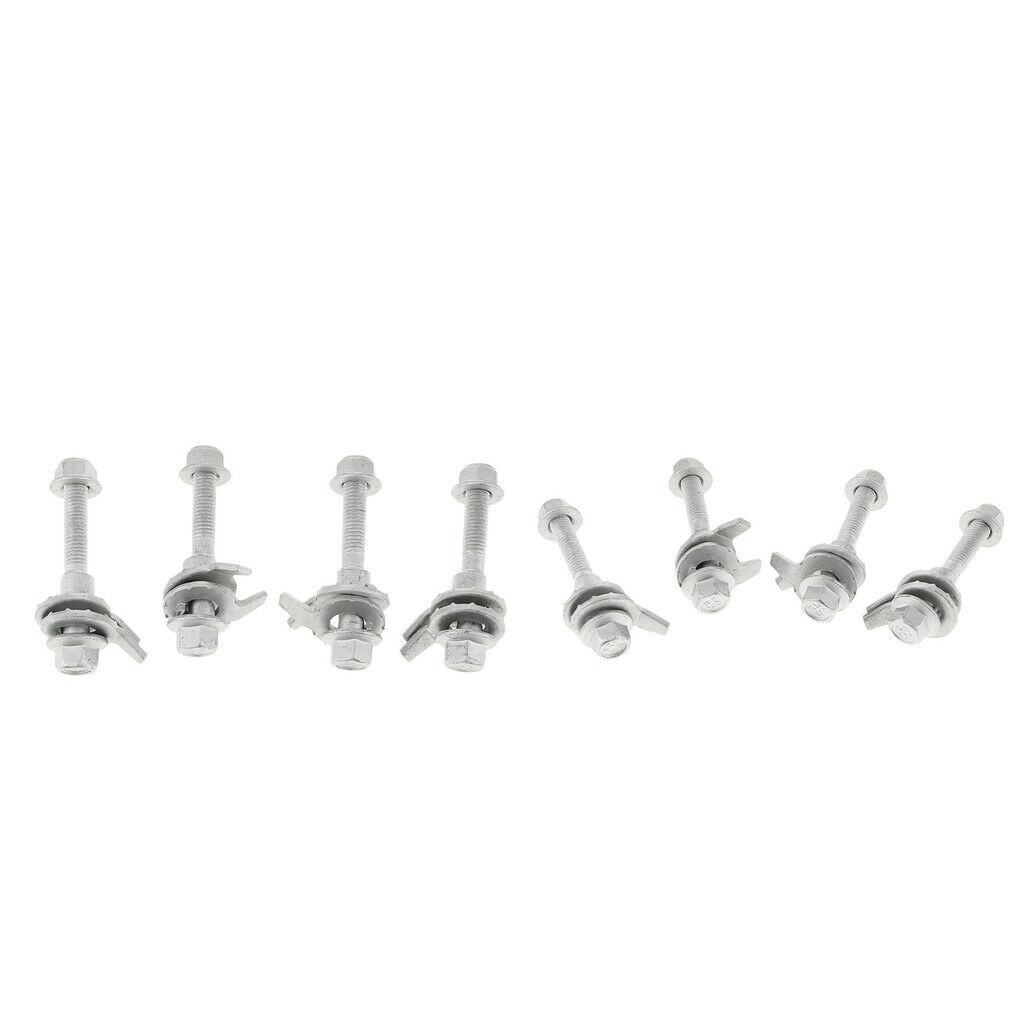 8 Set Car Tool Four Wheel Alignment Bolt Fitting Screw 12.9 Eccentric 13mm