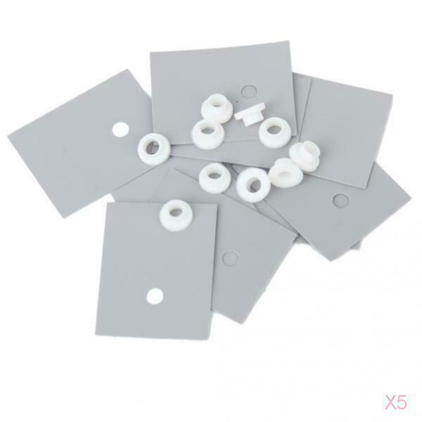 50pcs TO-220 Thermal Conductive Pad HeatSink Spacer for TDA/LM317 GPU CPU Chip