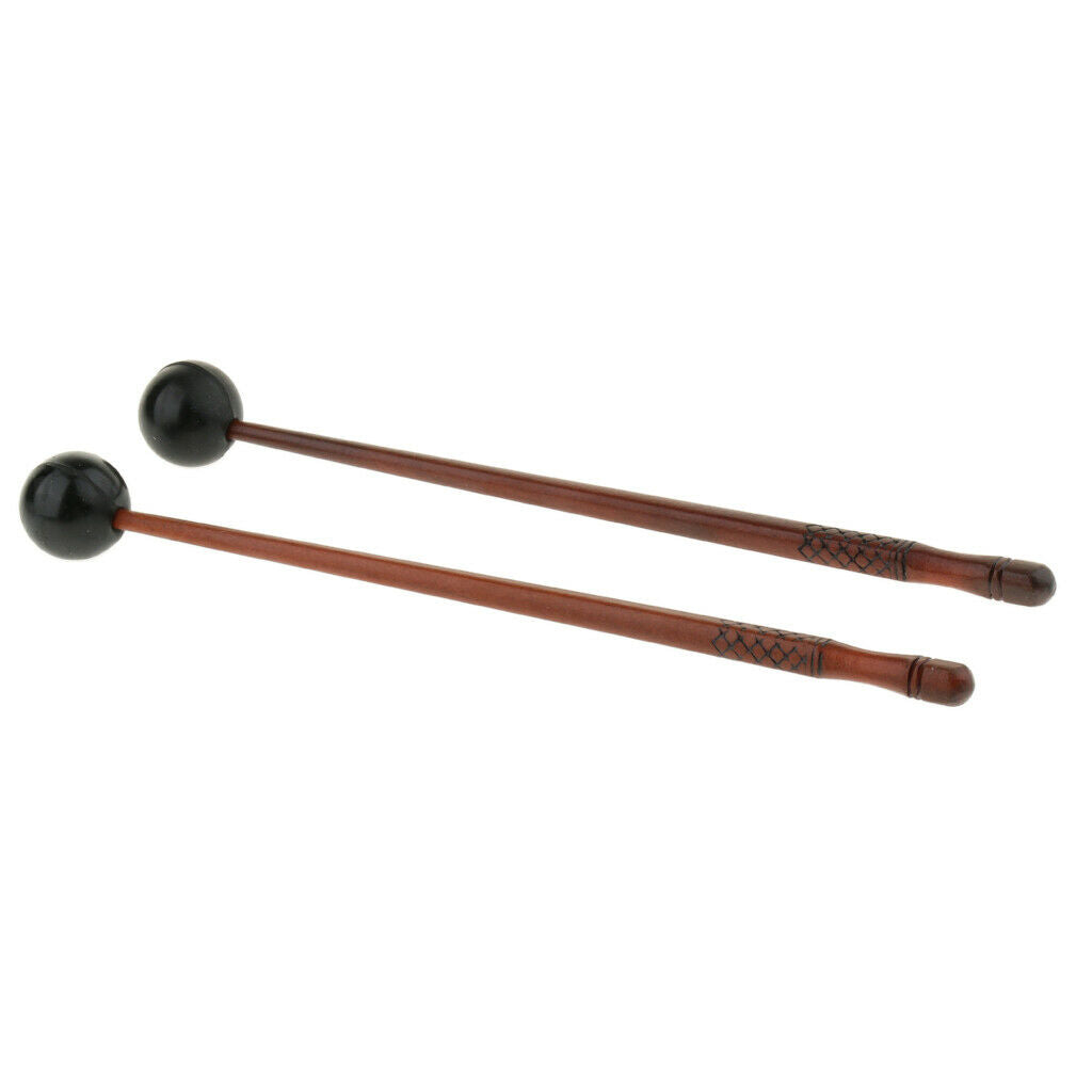 Wooden Tongue Drum Handpan Sticks Lotus Drum Hand Drum Xylophone Beaters