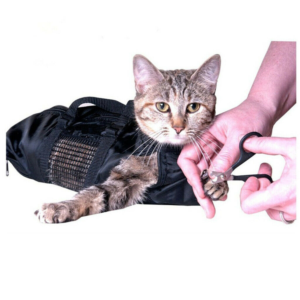 Cat Grooming Bag Pet Restraint Bag Bathing Bag Biting & Scratching Resisted