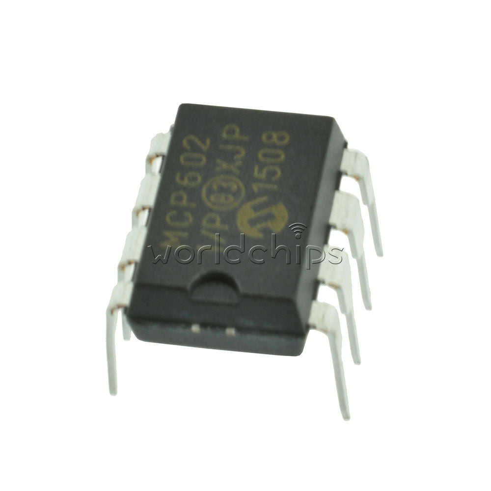 10PCS MCP602-I/P IC OPAMP DUAL SNGL 8DIP BEST SUPPLY