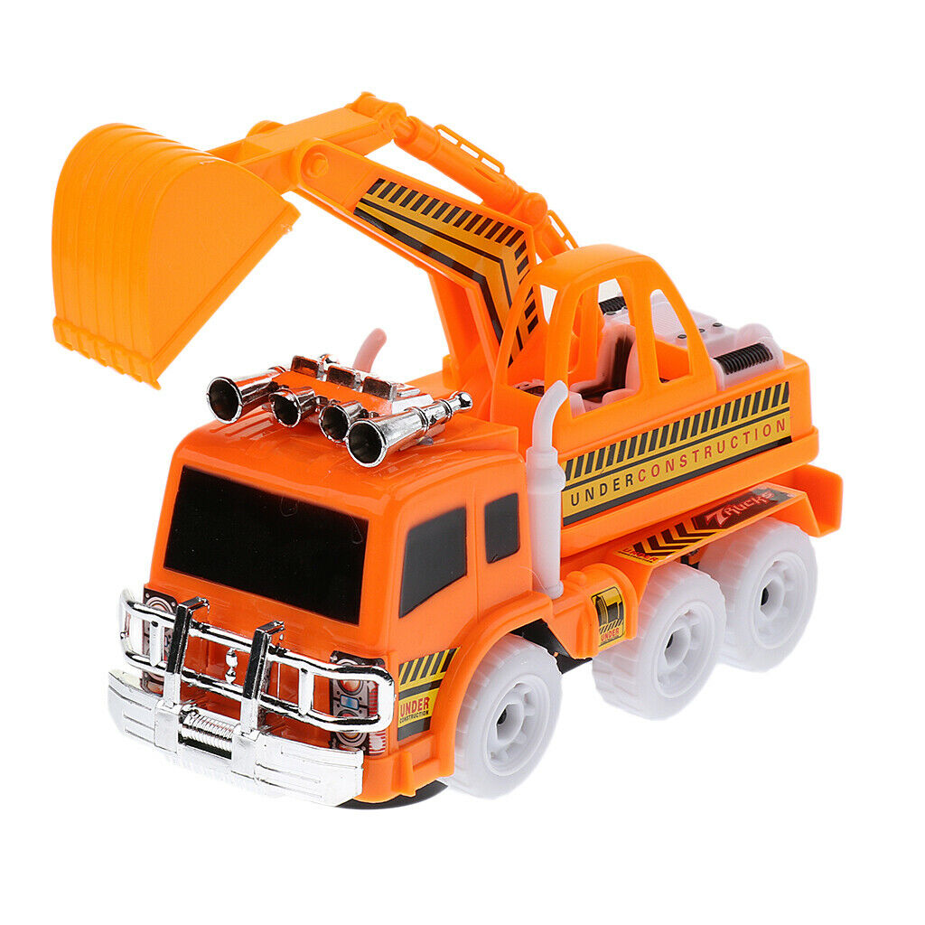 1:24 Scale Electric Engineering Truck with Sound and Light, Kids Toddlers