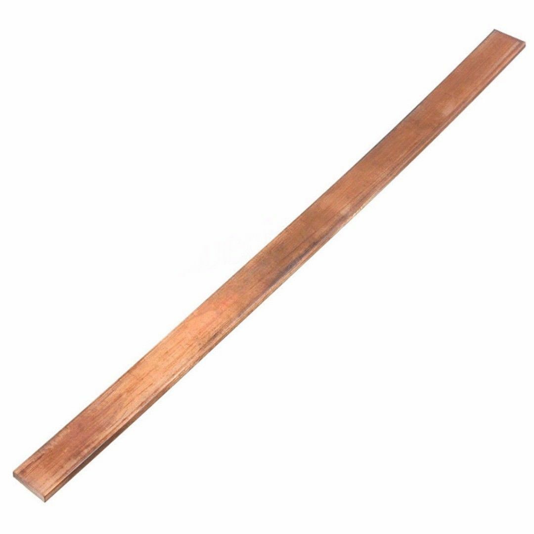 99% Copper Copper Strip T2 Cu Metal Bar Plate 3mm x 15mm x 250mm DIY 1pcs