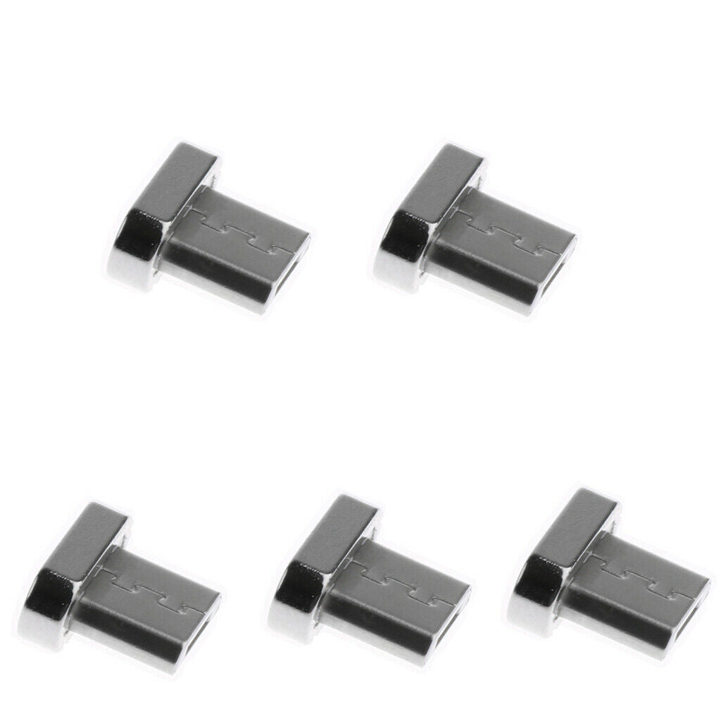 5x Magnetic Tips Micro USB Convert Adapter Connector Head For Android Phones