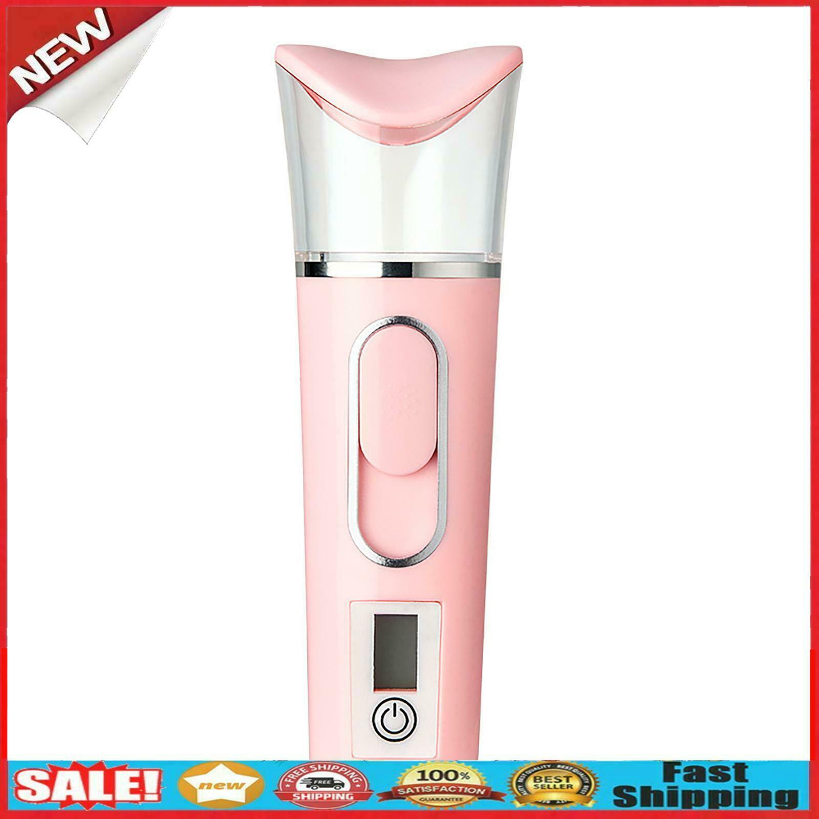 Nano Facial Mister Portable Face Mist Sprayer Handy Steamer Humidifier @