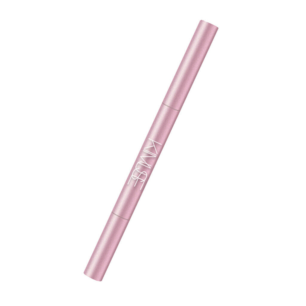 Waterproof Eyebrow Pencil Long Lasting Dual Ends Brow Definer Pen Grey