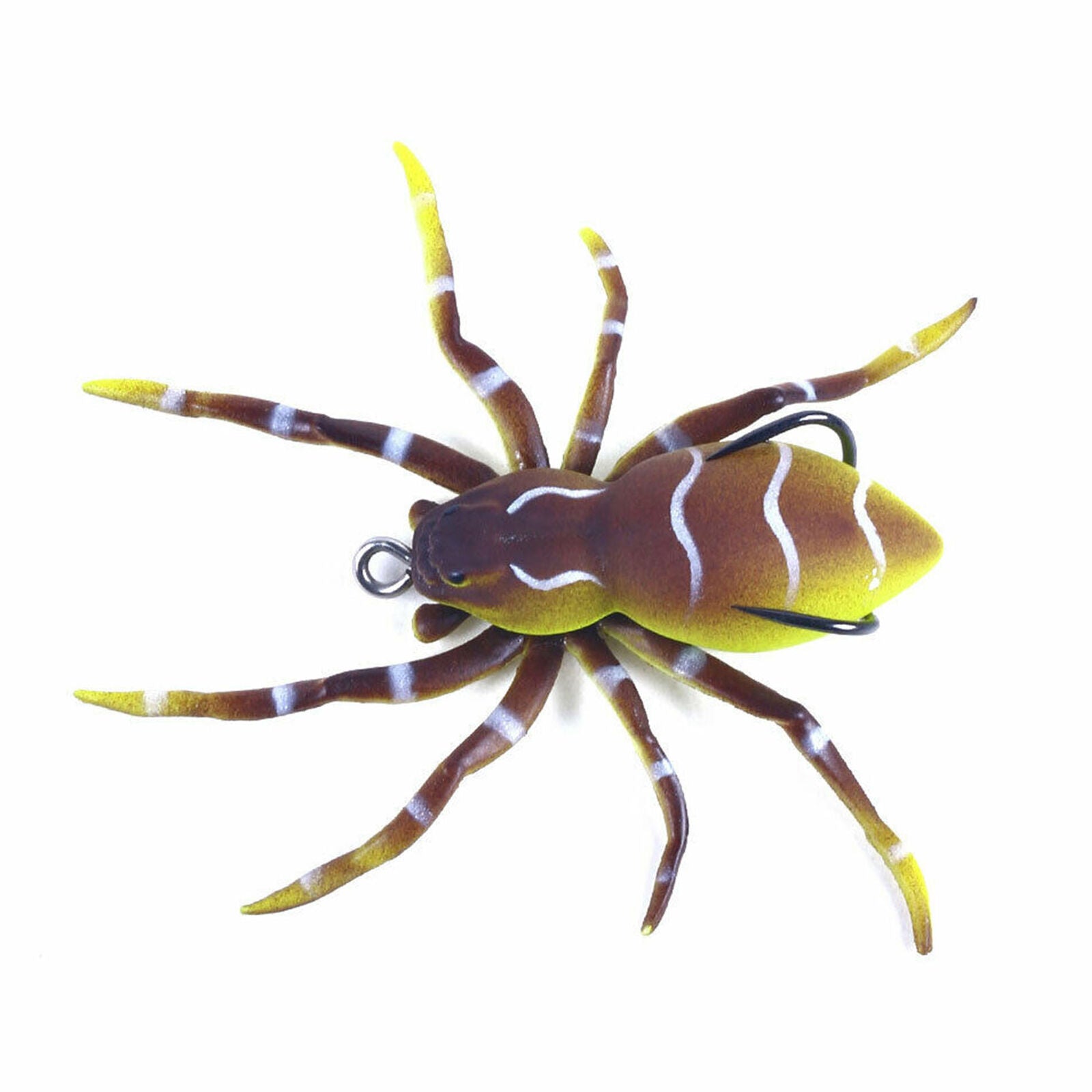 5PCS/Pack Phantom Spider 8cm/7g Topwater Bait Soft Rubber Fishing Lure Tackle