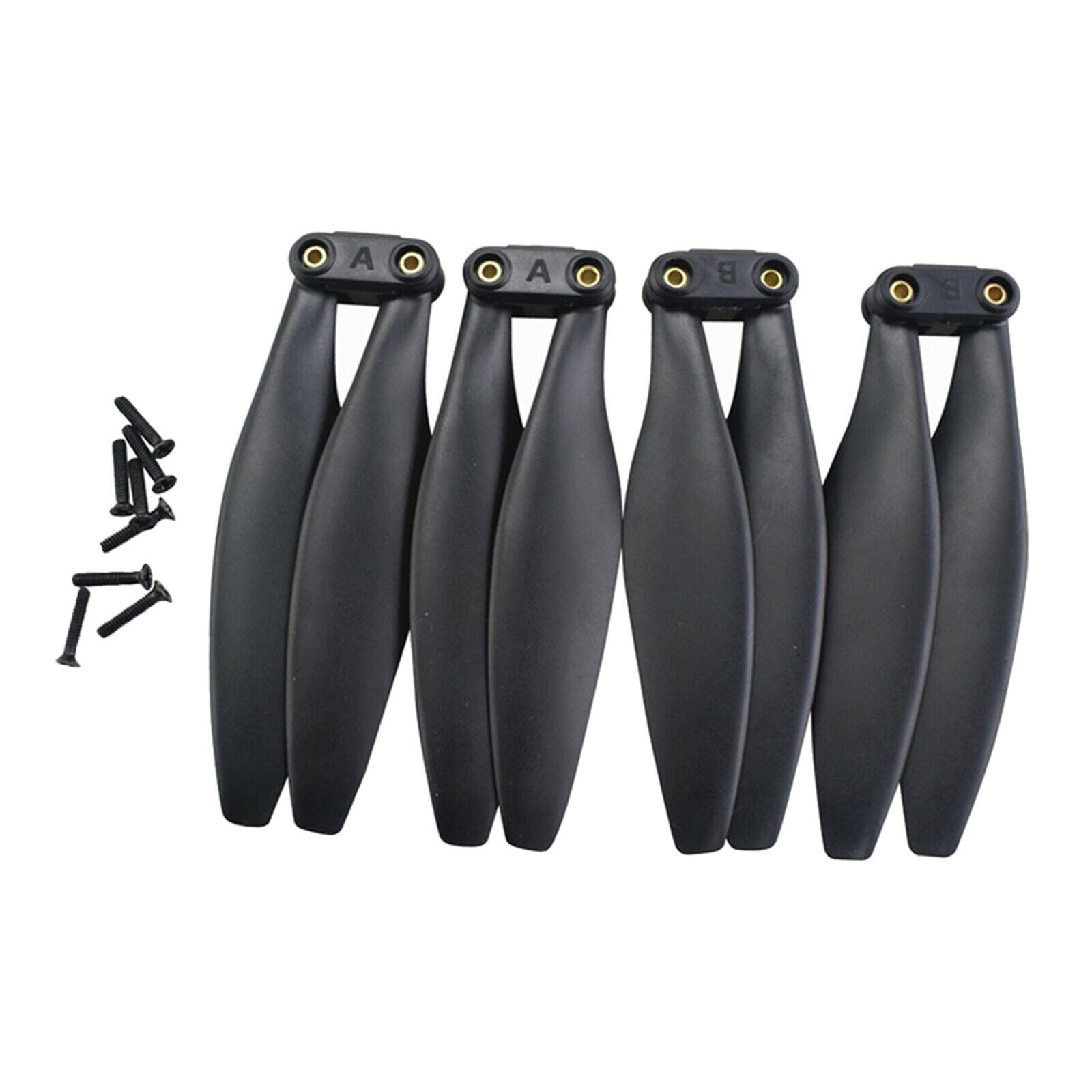 4Pcs Black Propellers Blades For HS720 HS720E Replacement Spare Accessories