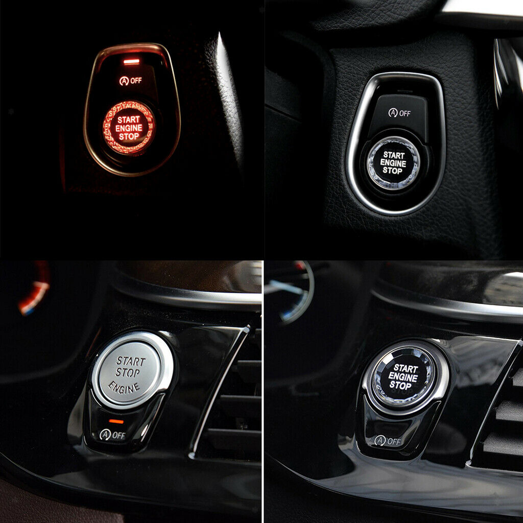 Engine Start Stop Button Caps For BMW F Chassis 1 2 3 4 5 6 7 Series F20 F07