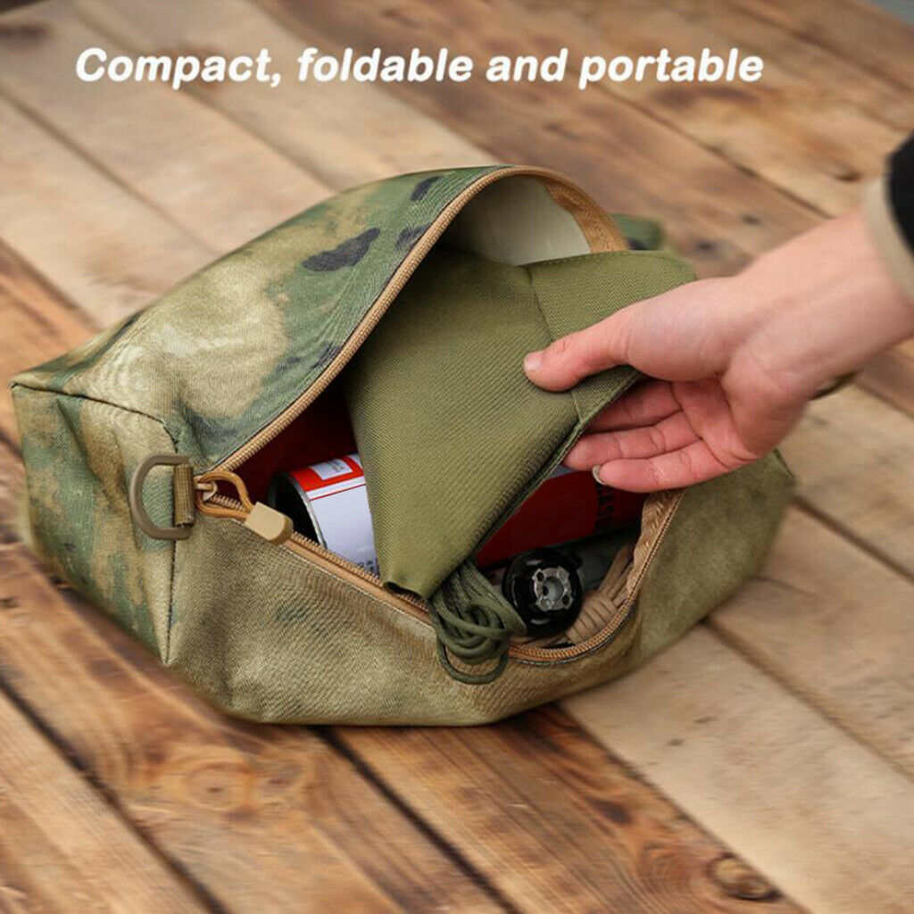 Camping Tripod Stool Cloth Outdoor Triangle Chair Travel Fishing Garden BBQ