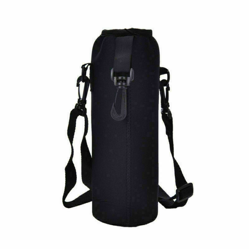 1000ML Neoprene Water Bottle Carrier Insulated Cover Bag Holder Travel Uesful AU