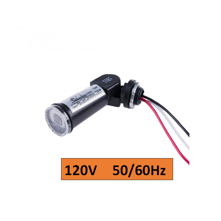 Light Control Switch Photo Battery Sensor Outdoor Rotating Light Control