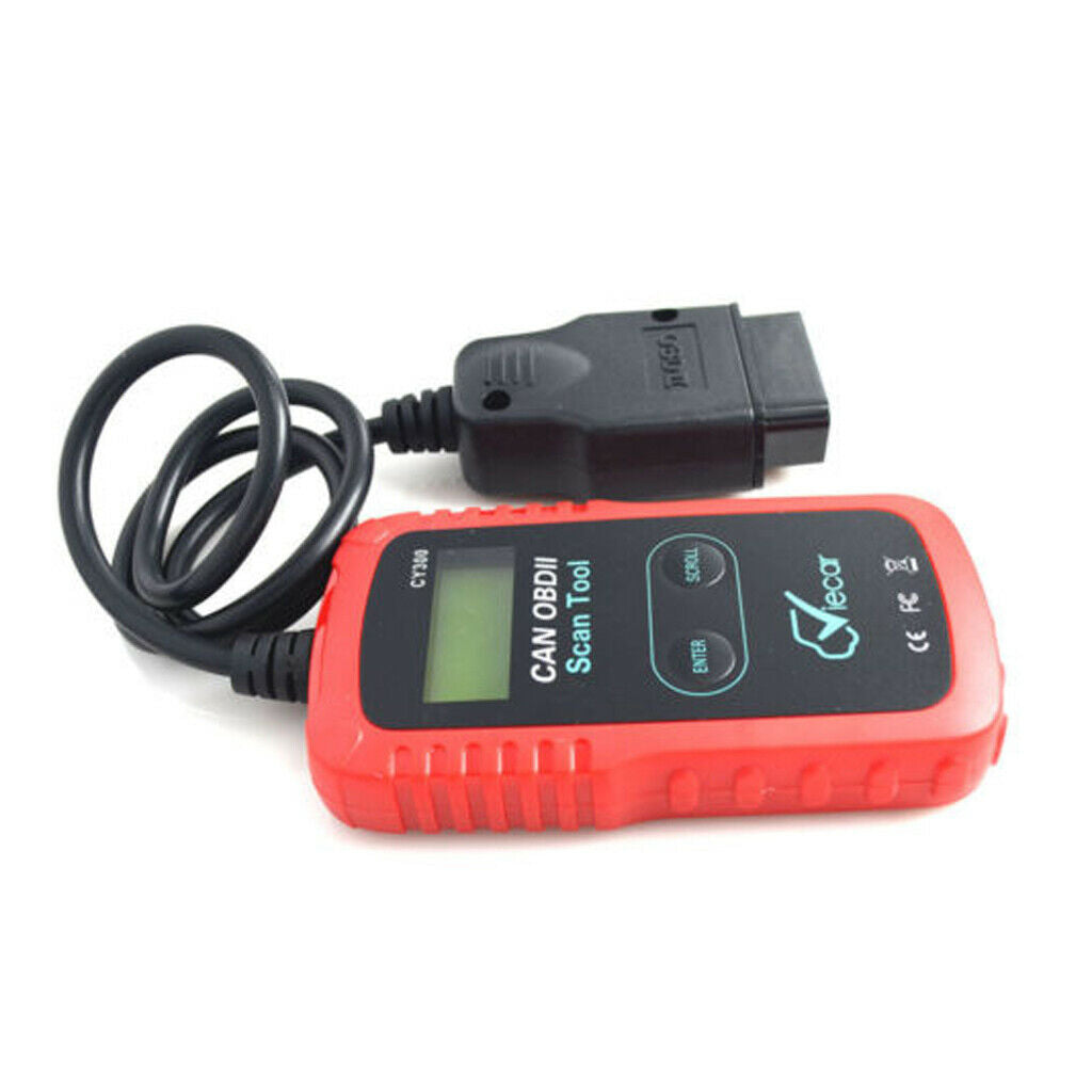 Scanner Diagnostic Tool Fault Automotive OBDII LCD Code Reader