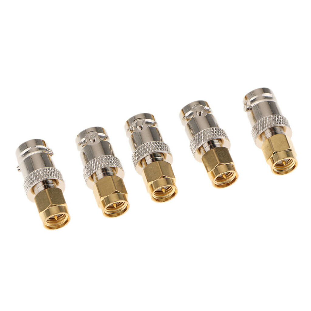 5pieces sma male to bnc female sma to bnc-jk rf