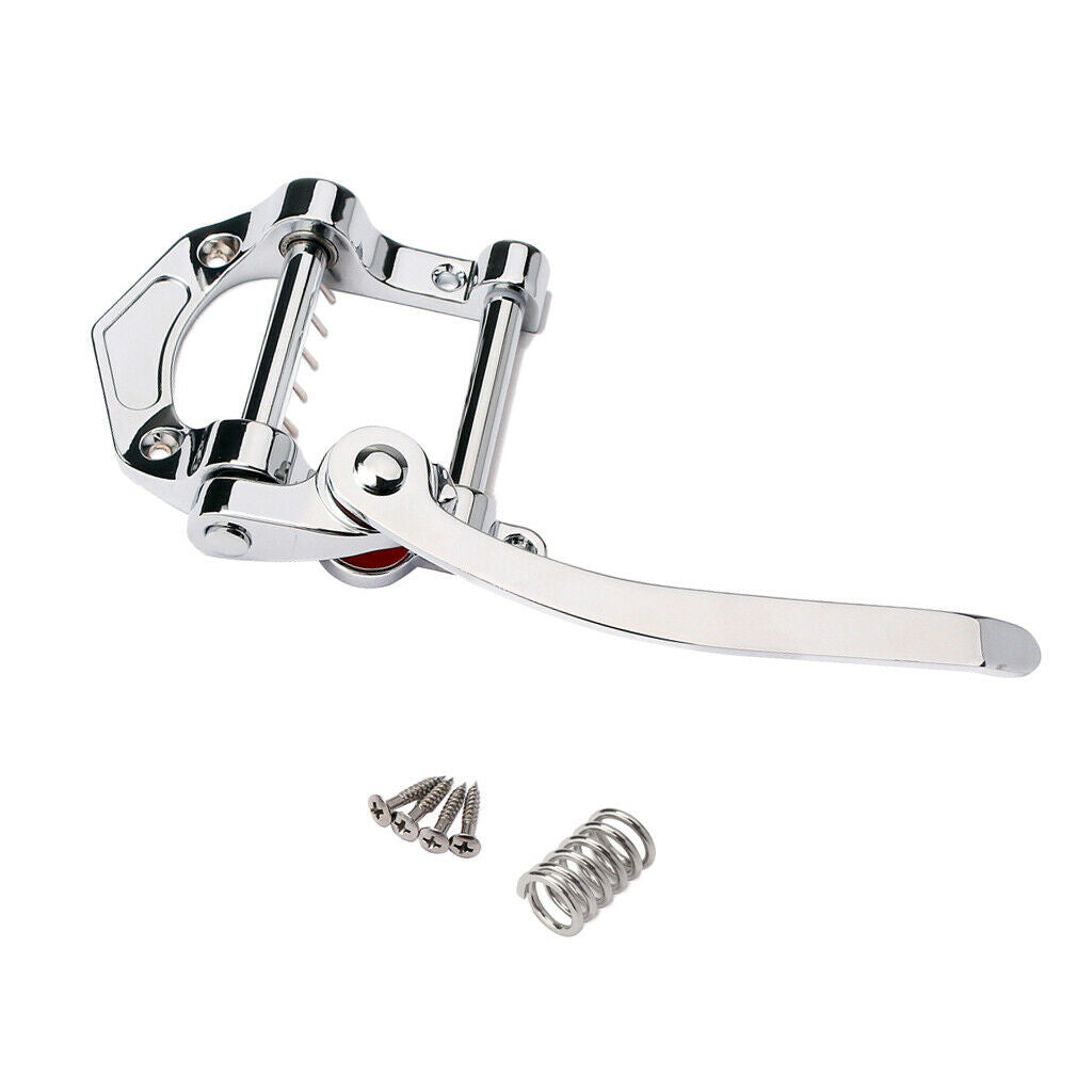 Robust guitar vibrato tailpiece bridge for the replacement of guitars