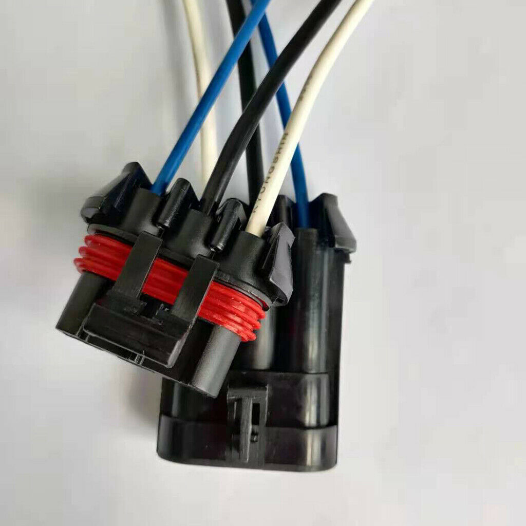 Cooling Fan Connector Male And Female Fit for Corvette C6 05-13 Replace Acc