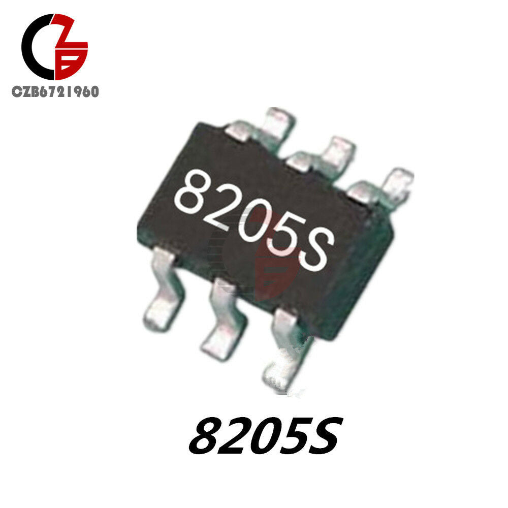 10PCS CEG8205S 8205S 8205 SOT23-6 Dual N-Channel Field Effect Transistor