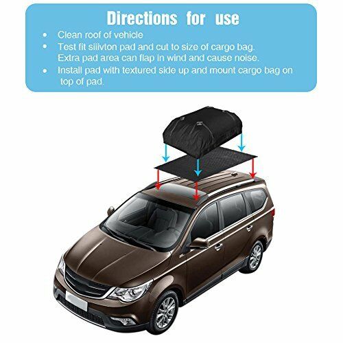 Roof Cargo Bag Protective Mat Car Storage Extra Padding Grip Rack Rug