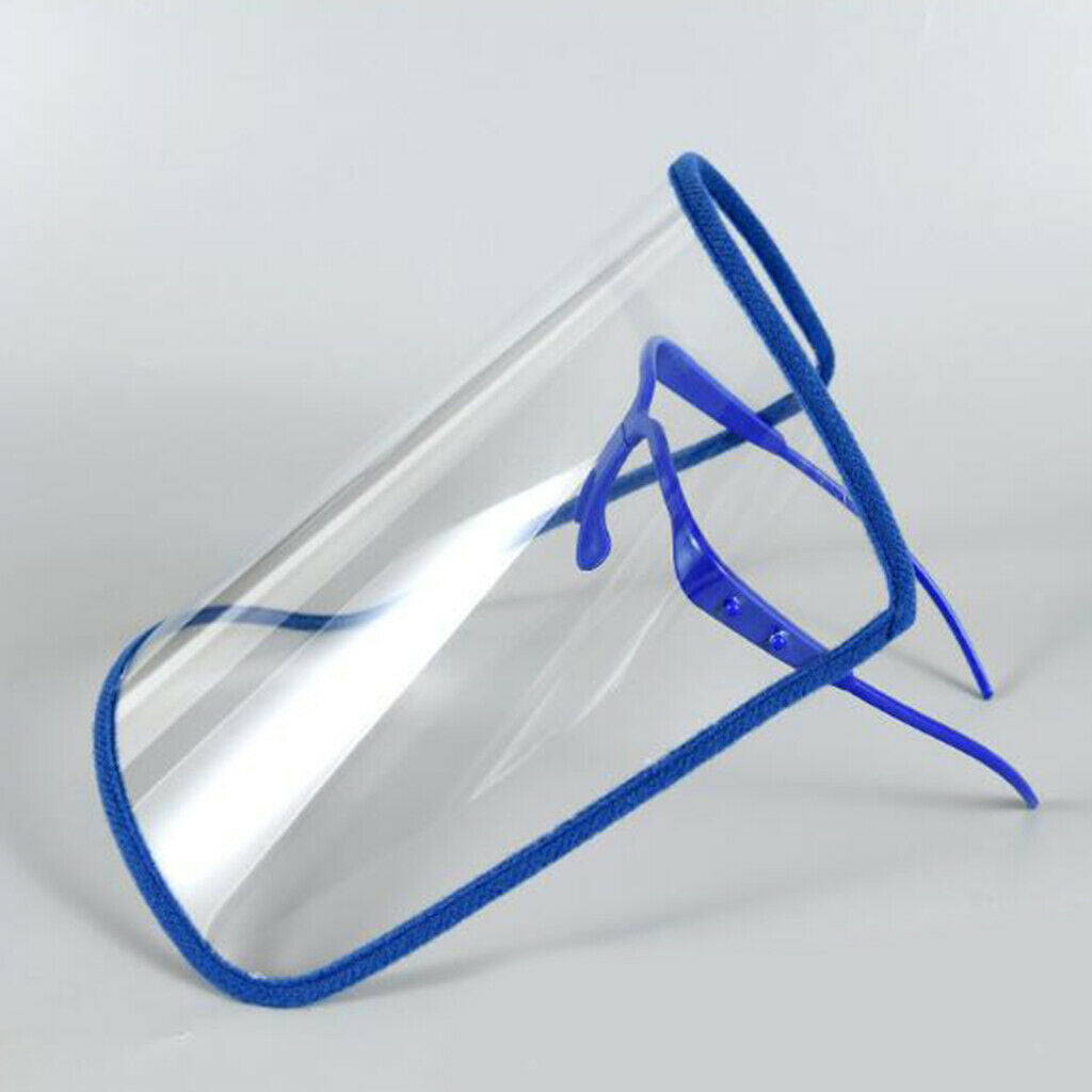 6Pcs Clear Safety Full Face Shield Guard Goggles Visor All-Round Dustproof