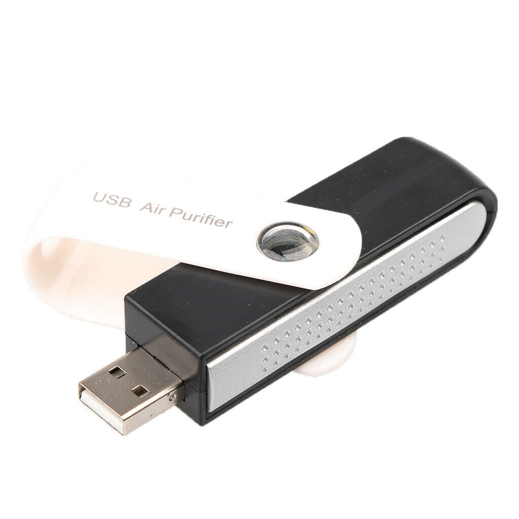USB Air Purifier Ioniser Fresher Humidifier Dust Odor Remover Air Cleaner