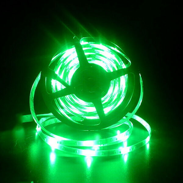 Wireless Control Under Car LED Strip UnderbodyUnderglow Glow Light Green 16FT