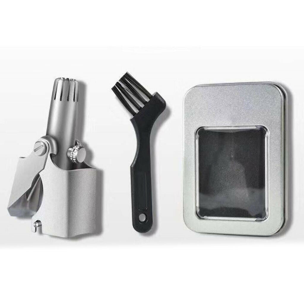 Travel Manual Nose Ear Hair Trimmer Hair Remover Nasal Shaver for Men Women