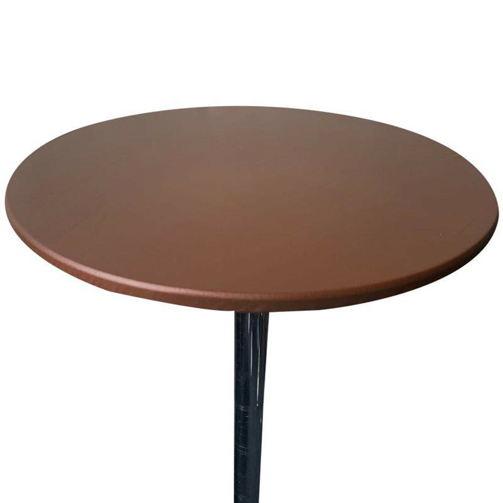 Anti-slip Round Table Cover Cloth Waterproof Tablecover Protector Coffee