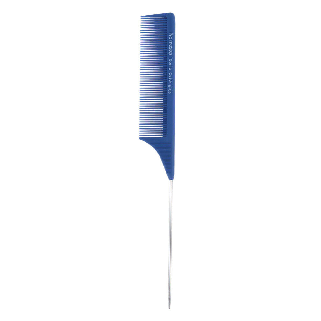 2Pcs Anti-static Teasing Combs Frizz Free Fine Tooth Perm Dye Coloring Brush