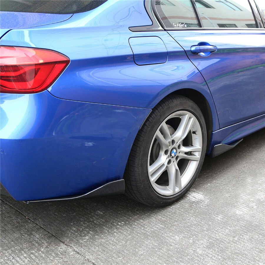 2x Car Car Bumper Spoiler Rear Lip /Side Skirt Extension Splitters Winglet Wings