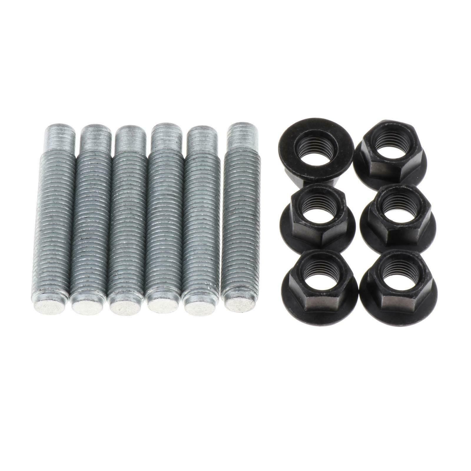 Iron Exhaust Manifold Stud Nut Kit Set Replacement 800910550 902370029 800910390