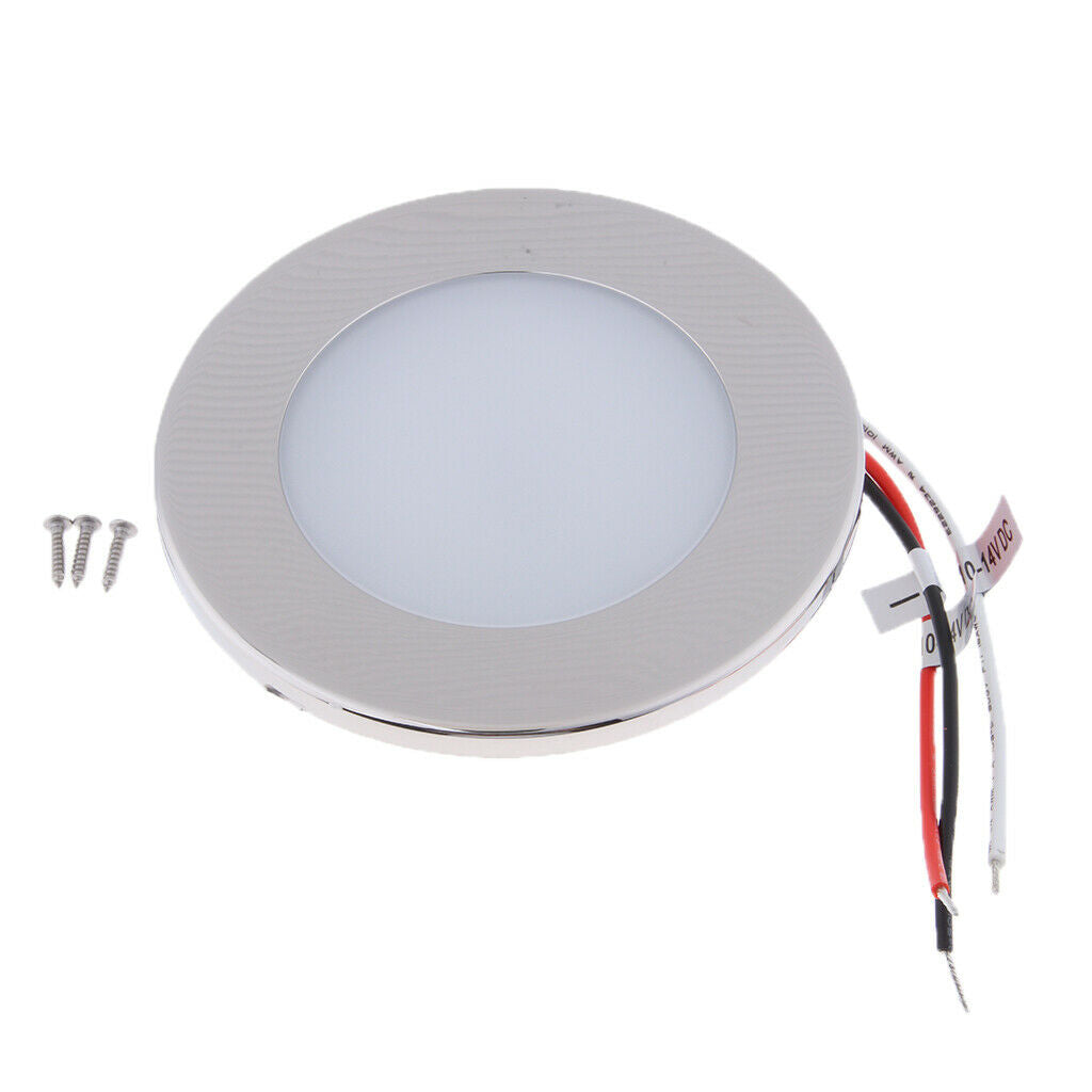 4.75" RV Marine Yacht Interior Ceiling Dome LED Light 12V 6W/2W