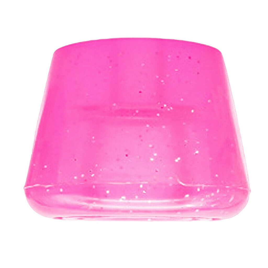 Skate Top Stopper Outdoor Roller Inline Skate Brake Block Blocker Pad Plugs Pink