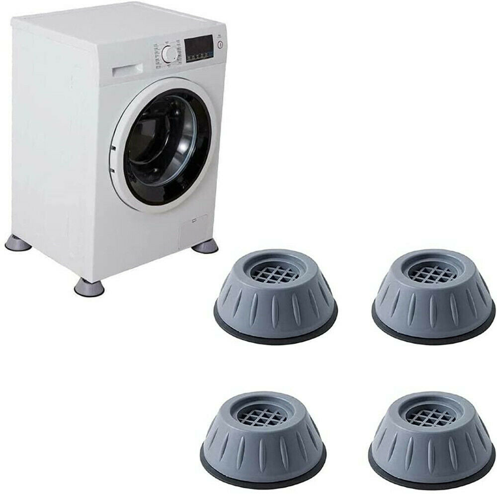 Hot 4Pcs Anti Vibration Feet Pad Mats Washing Machine Non Slip Shock Proof Kit