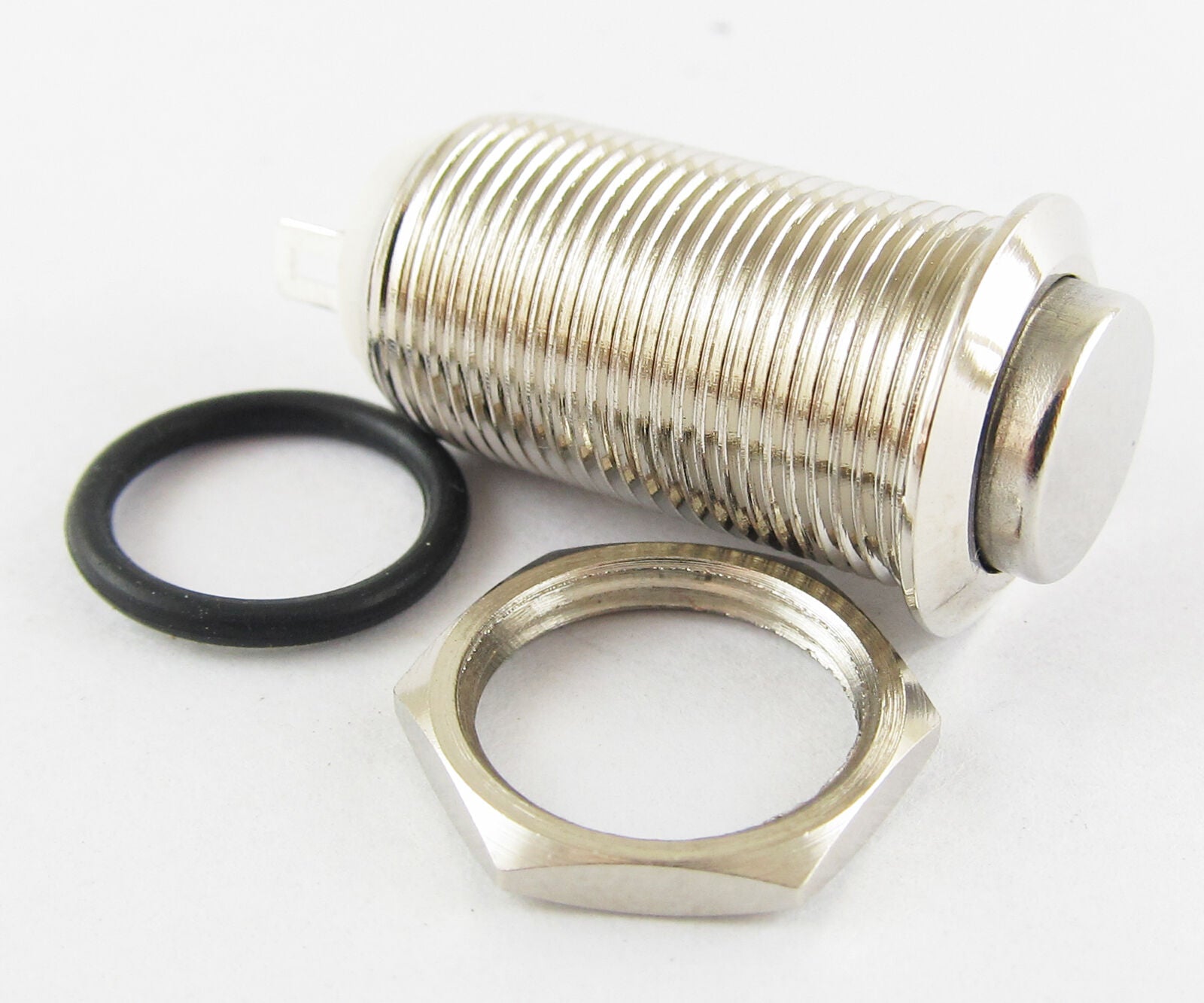 5x Metal High Flush Push Button Waterproof Self-Locking Switch 12mm QN12-D2 New