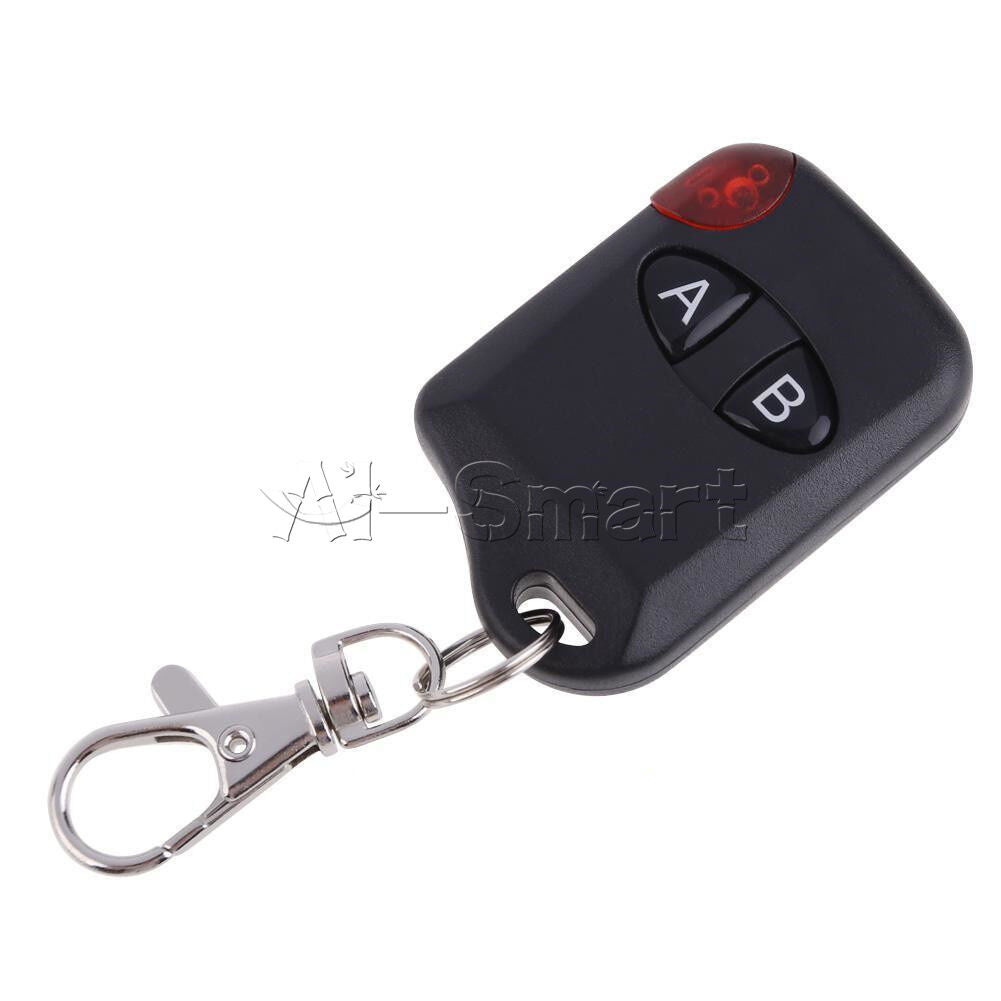 DC12V 10MA 2 Button RF Wireless Remote Control Transmitter Garage Door 433MHz AS