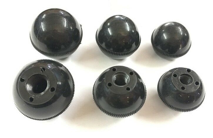 5pc BRIDGEPORT Milling Machine Part Plastic Ball Knobs Handles M10 M8M6 Bore