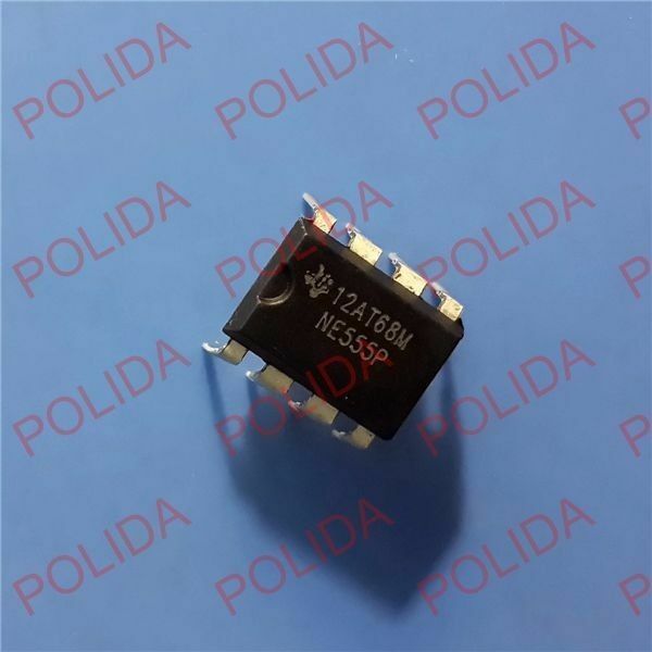 20PCS TIMERS IC TI DIP-8 NE555P NE555PE4